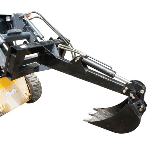 titan skid steer backhoe fronthoe excavator attachment bobcat skid steer|front hoe skid steer attachment.